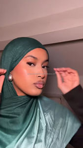 Autumn Premium High Quality Soft Chiffon <b>Hijab</b> Custom Logo <b>Square</b> Eco-Friendly Breathable Anti-Bacterial Quick Dry Muslim - Product Image 3