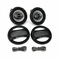 Haut-parleur coaxial 4 voies de 6 pouces pour voiture, haut-parleur audio pleine gamme pour systèmes audio de véhicule