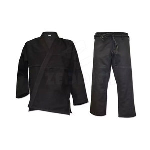 Peso ligero Color personalizado Transpirable BJJ GI Uniforme OEM Servicio 100% Algodón Hecho BJJ GI Uniforme - Product Image 5