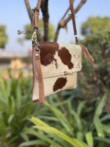 Femmes élégant cheveux sur fourrure cuir sac à main sac à bandoulière sacs à bandoulière sac à provisions - Product Image 2