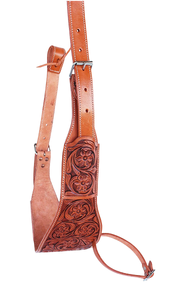 Circunferencia trasera de flanco de caballo occidental de cuero genuino Premium personalizable para ropa Ecuestre para equitación occidental - Product Image 3