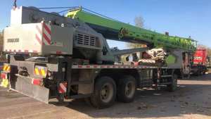 رافعة شاحنة صينية متحركة هيدروليكية متينة بقوة 60 طن رافعة شاحنة مستعملة - Product Image 3