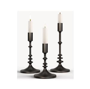 Soporte de vela de adorno decorativo de aspecto Premium, portavelas de Metal de calidad de lujo, decoración de mesa de Color dorado - Product Image 5