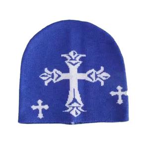 Bonnet en jacquard pour homme, prix abordable, léger, qualité supérieure, matériau durable, confortable, dernier design, bonnet en jacquard pour homme - Product Image 1