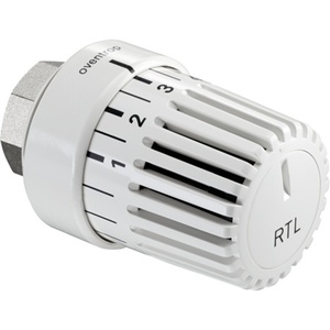 OVENTROP White RTLH <b>Thermostat</b> Uni Temperature <b>Controlled</b> Switches (TDS) with Setpoint 10-40 Degrees Celsius - Product Image 1