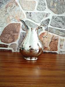 Jarra de cobre para bebidas con diseño martillado: diseño antiguo, elegante contenedor de bebidas para el hogar, la cocina y las fiestas - Product Image 2