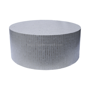 Top Trending Modern Design Luxury Mother of Pearl Coffee <b>Tables</b> Furniture Multifunctional Wholesale - Product Image 1
