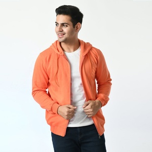 Sudaderas con capucha de algodón con cremallera de tamaño personalizado para hombre, ropa deportiva a prueba de viento con estampado personalizado, estilo Hip Hop, sudadera francesa de invierno - Product Image 1