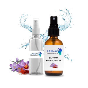 100% pur naturel safran hydrosol huile essentielle florale aromathérapie soin de la peau liquide certifié GMP au prix de gros - Product Image 3