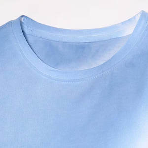 Top corto informal del fabricante de Pakistán, camisetas de secado rápido y transpirables para el último diseño de verano para mujer con logotipo frontal - Product Image 4