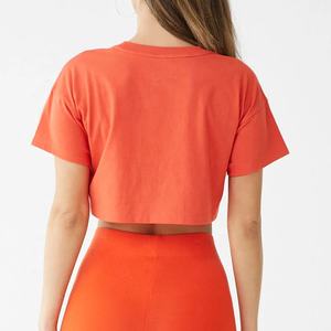 Top Deportivo Corto sin Mangas para Mujer, Estilo Holgado, para Gimnasio, Entrenamiento, Yoga, Ropa Deportiva - Product Image 2