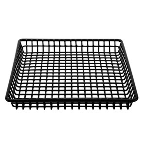 Custom Iron Metal Storage Organizer <b>Basket</b> Stand Multifunction Design Eco-Friendly <b>Black</b> <b>Wire</b> Storage Solution for Home Office - Product Image 1