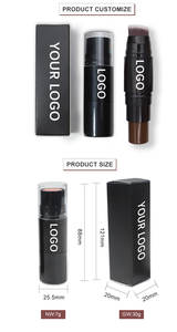 Chain – bâtonnet de fond de teint blanchissant, correcteur hydratant imperméable Bb crème, Tube de bâton avec brosse - Product Image 6