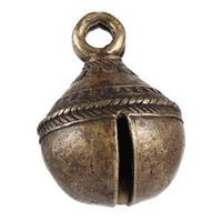 Cloche de vache artisanale en laiton de qualité supérieure pour jardins de festivals ou appels d'animaux Style moderne