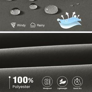 Chaqueta Cortavientos Informal de Exterior Personalizada de Alta Calidad y Transpirable, Chaqueta Clásica con Cremallera Impermeable de Alta Calidad para Hombre - Product Image 6