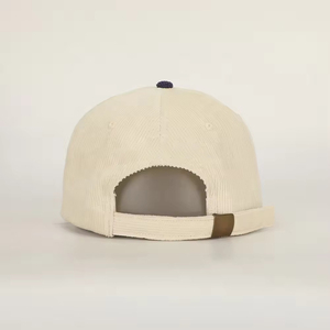 Gorro liso de dos tonos de la mejor calidad, gorras de béisbol deportivas para correr, gorras de béisbol con cierre metálico de tela de algodón de 6 paneles con logotipo personalizado - Product Image 3