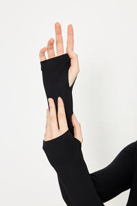 CUERPO DE MANGA LARGA DEDO DE CUELLO REDONDO ROPA INTERIOR DE MUJER CUERPO - Product Image 4