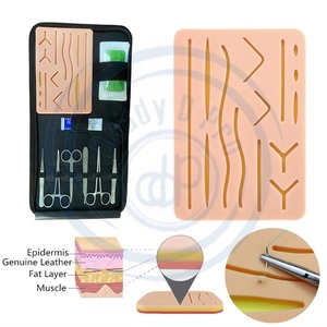Highly <b>Suture</b> Practice <b>Kit</b>-Training Pad, Tools + Filaments for Medical & Vet Students Best for Starters BY DADDY D PRO CE ISO - Product Image 5