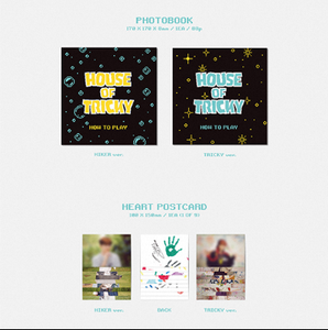 Pack CD K-POP KQ Limité Scellé [House of Tricky How to Play] xikers 2ème Mini Album Version Aléatoire Photocard Authentique Corée - Product Image 4
