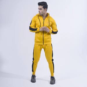 Chándal de poliéster 100% de peso pesado para hombre, diseño de logotipo personalizado de alta calidad 300 600 GSM, chándal de lana ajustado de talla grande XXL p - Product Image 5