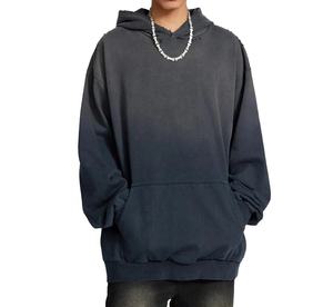 Sudaderas Extra Grandes con Efecto Desgastado para Hombre, Diseño Vintage Rasgado, Impresión Digital de Alta Calidad, Tendencia de Invierno, 100% Algodón - Product Image 2