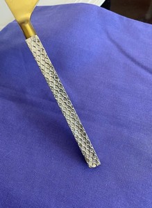 Ensemble de couverts en métal design peigne à miel de haute qualité avec manche en bois vaisselle pour mariages et thé bas prix de l'Inde - Product Image 6