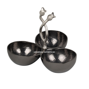 Bol à chocolat décoratif en métal Plateau à chocolat fait main de qualité supérieure Nouveau bol à chocolat classique et élégant - Product Image 2