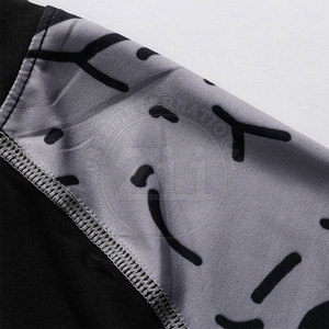 Camisetas de Compresión de Manga Corta para Hombre, Color Sólido, Transpirables, Ligeras, Tallas Grandes, Ropa de Verano Ajustada - Product Image 5