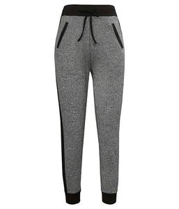 Pantalon décontracté élégant taille haute Méthode de tissage non tissé respirant Techniques teintées unies Fermeture à cordon écologique - Product Image 1