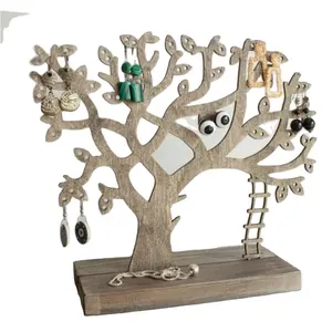 Ewelry-soporte de arring de árbol para mujer, soporte de joyería