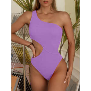 Traje de Baño Enterizo de Cintura Alta para Mujer, Sexy, para Club, Talla Grande, Secado Rápido, Transpirable, para Playa, 2026 - Product Image 5