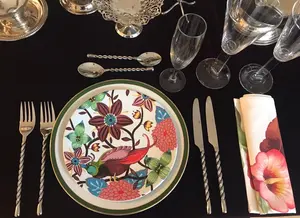 Ensemble de couverts de cuisine de luxe de haute qualité nouvelle fourchette en acier inoxydable longs ensembles de couverts dîner usage domestique par Msr Overseas - Product Image 2