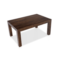 Ensemble de table à manger moderne en bois massif avec 6 chaises, design dossier croisé, finition noyer, écologique, ensemble de salle à manger 6 pièces, meubles pour la maison