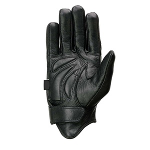 Guantes de cuero de piel de oveja genuina negra de alta calidad invierno dedo completo térmico cómodo para uso diario y al aire libre - Product Image 5