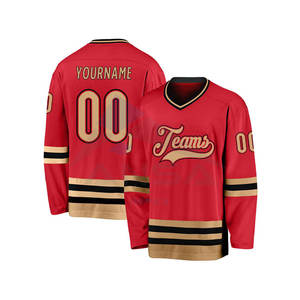 Nouveauté Maillot de hockey sur glace personnalisable disponible en plusieurs couleurs Conçu pour les adultes Maillots de hockey personnalisés - Product Image 5