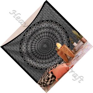 Tapisserie murale Mandala suspendue, décoration hippie, tapisserie murale, jeté, décoration murale bohème pour la décoration de la maison - Product Image 2