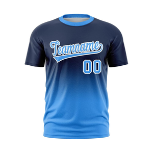 Dégradé de couleur Sublimation Football Uniforme Football Fabriqué en Usine Meilleur Style Hommes Football Porter Pour Adultes Maillots De Qualité Supérieure - Product Image 1