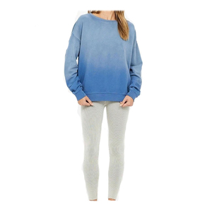 Nuevo y elegante chándal con logotipo personalizado, Tops y chándal para correr, conjunto de 2 piezas, chándal para mujer, venta al por mayor, alta calidad - Product Image 1