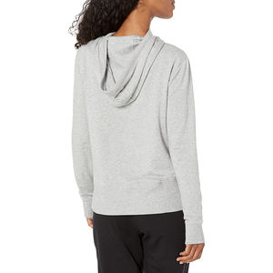 Women's 100% Cotton Winter Printed Long Sleeve Hooded <b>T</b>-<b>Shirts</b> <b>Hoodies</b>-Loose Fit Solid Design - Product Image 5