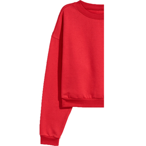 Sudadera Ecológica de Invierno para Mujer, Personalizada, Transpirable, de Poliéster/Algodón, con Forro Polar, Logotipo Frontal en Relieve/Bordado, Color Rojo - Product Image 6