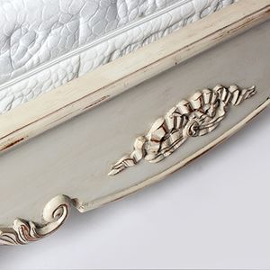 Cama de Diseño Clásico Indonesio, Duradera, Ecológica, Madera de Caoba, OEM 1355, Calidad Garantizada - Product Image 3