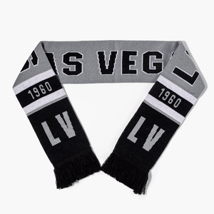 100% laine acrylique tricoté écologique longue écharpe d'hiver dessiné à la main fil solide teint accessoires de rétention de chaleur Logo personnalisé - Product Image 2