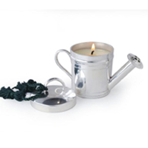 Tarro de vela decorativo de plata de Metal hecho a mano indio, tarro de vela vacío de lujo de Metal - Product Image 1