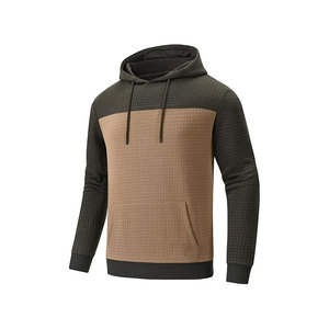Sudadera de Invierno Acolchada de Dos Tonos Personalizada |   Sudadera de Algodón Suave con Textura, Impresión Digital para Hombre, Ropa Urbana, OEM ODM - Product Image 2