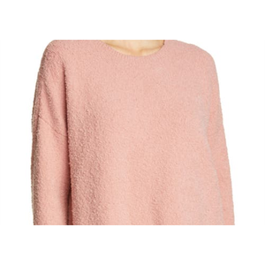 Cardigan da donna Eileen Fisher girocollo squadrato, casual, traspirante, in maglia con fiori 3D, taglia M, per l'autunno - Product Image 2