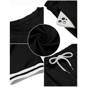 2025 Arrival Summer Men's <b>Tracksuit</b> Breathable 100% Cotton Casual Wear with Comfortable Half Sleeves Most Demanded - Product Image 5