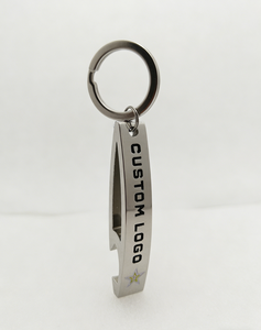 Llavero Abridor de Botellas de Metal con Logotipo Personalizado |   Abridor de Botellas Personalizado con Grabado para Regalos Promocionales y Recuerdos Empresariales - Product Image 3