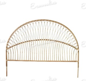 Nuevo modelo caliente cabecero de ratán natural hecho a mano cabecero de ratán amanecer para camas tamaño Queen para dormitorio - Product Image 2