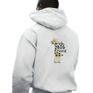 High Quality Cozy and Stylish Embroidered Hoodie <b>Three</b> Ply Fleece Fabric Unique Design Customization from Turkey - Product Image 6