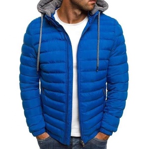 <b>Men</b> Customized Puffer <b>Jacket</b> High Quality <b>Men</b> <b>Jacket</b> Latest Fashion 2026 <b>Long</b> Sleeve Zipper Hoodies Puffer <b>Jackets</b> - Product Image 2